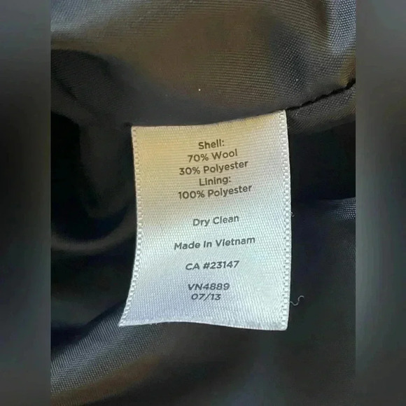 Talbots CLASSIC CHECK WOOL BLEND NAVY HUNTER GREEN RED WHITE SKIRT - Picture 6 of 6